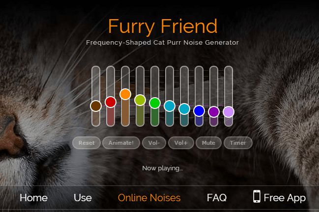 Furry Friend cat purr generator