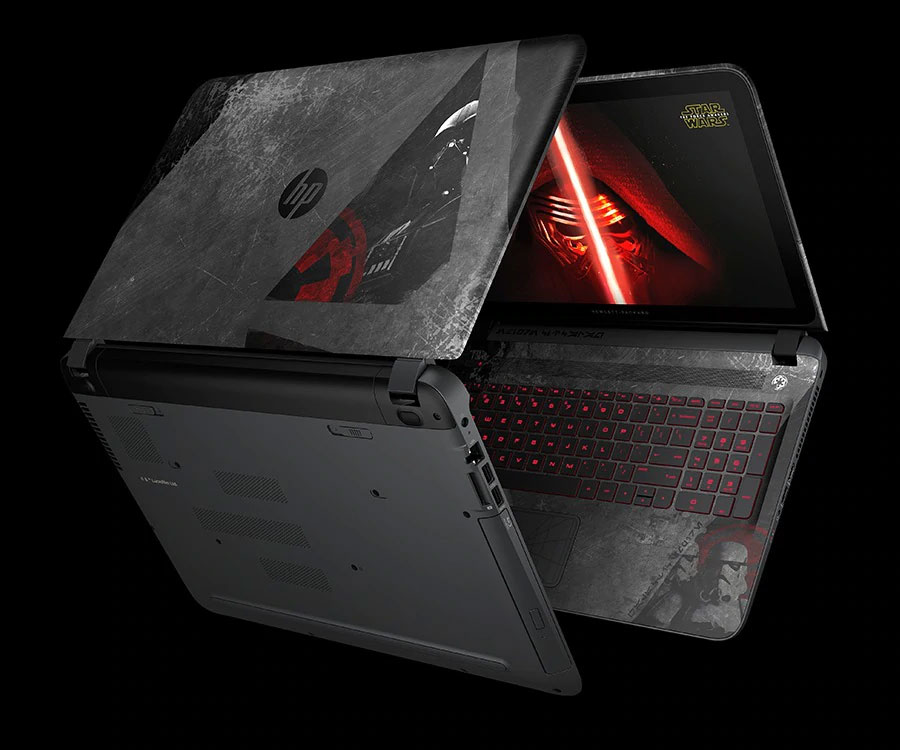 Star Wars ordinateur portable laptop HP pavilion