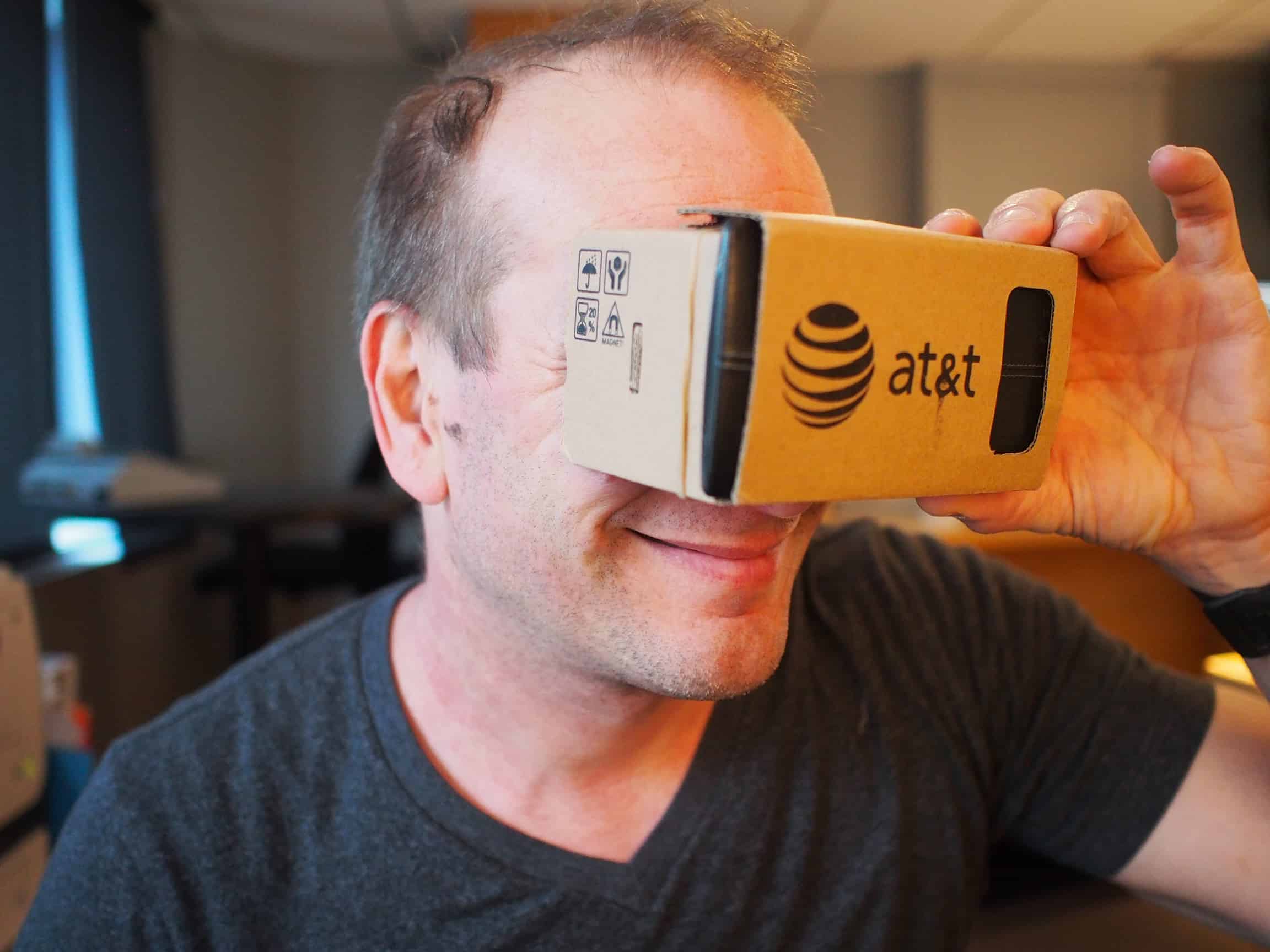 Google Cardboard lunettes réalité virtuelle Pascal Forget
