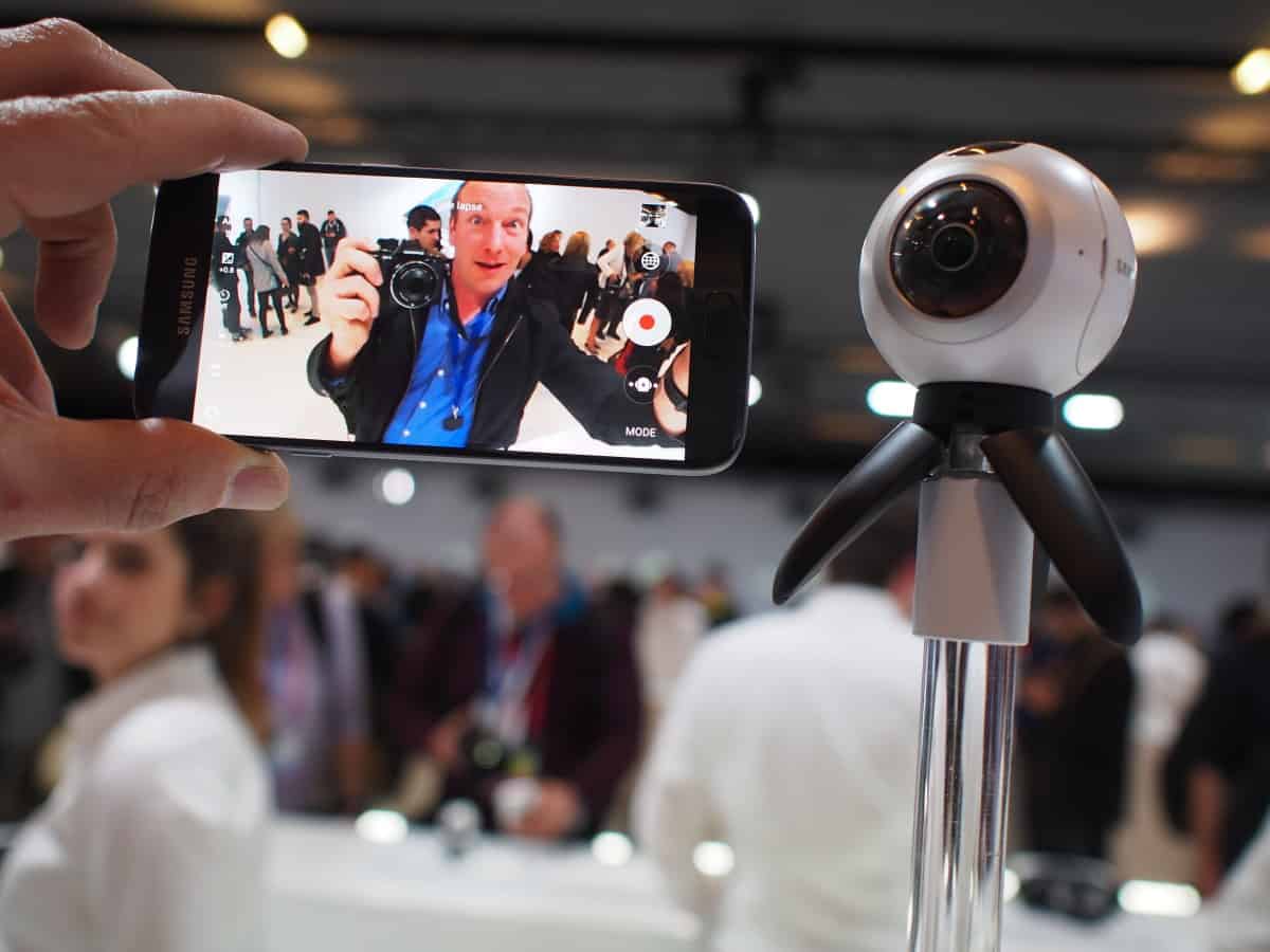 MWC 2016 caméra 360 Samsung