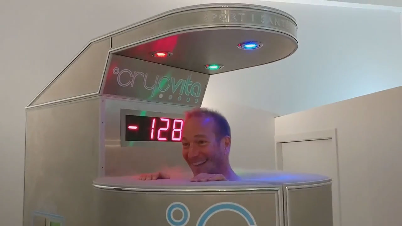 cryothérapie cryosauna azote liquide