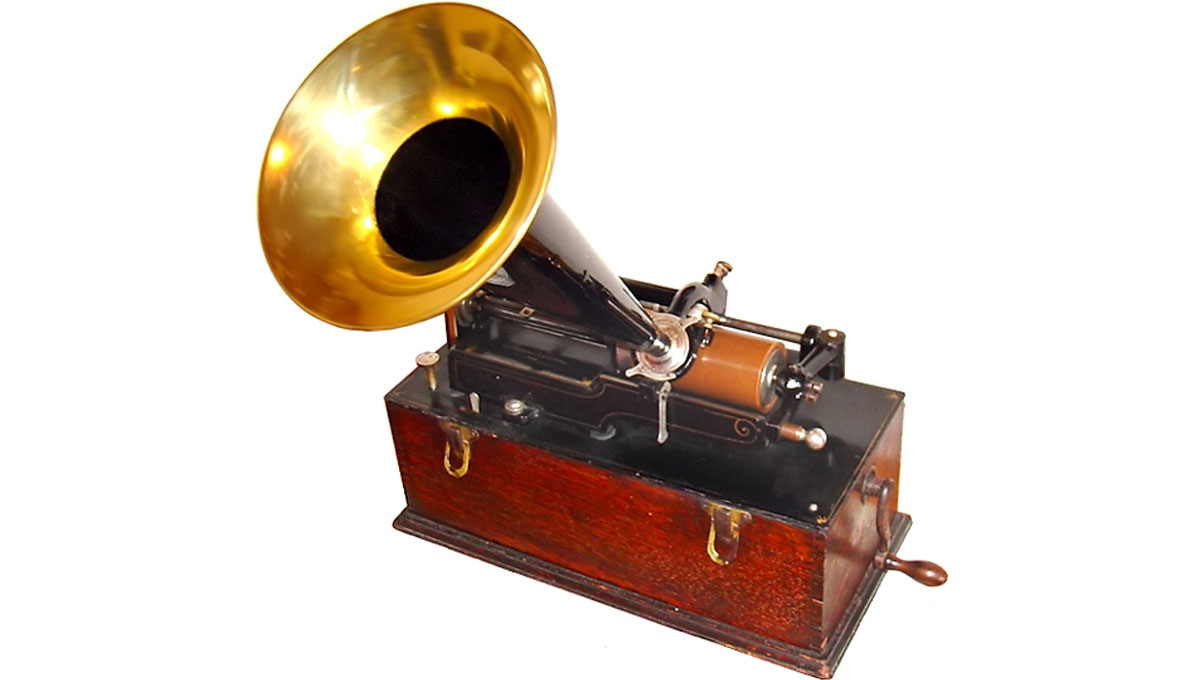 Phonographe gramophone conserver photos numériques