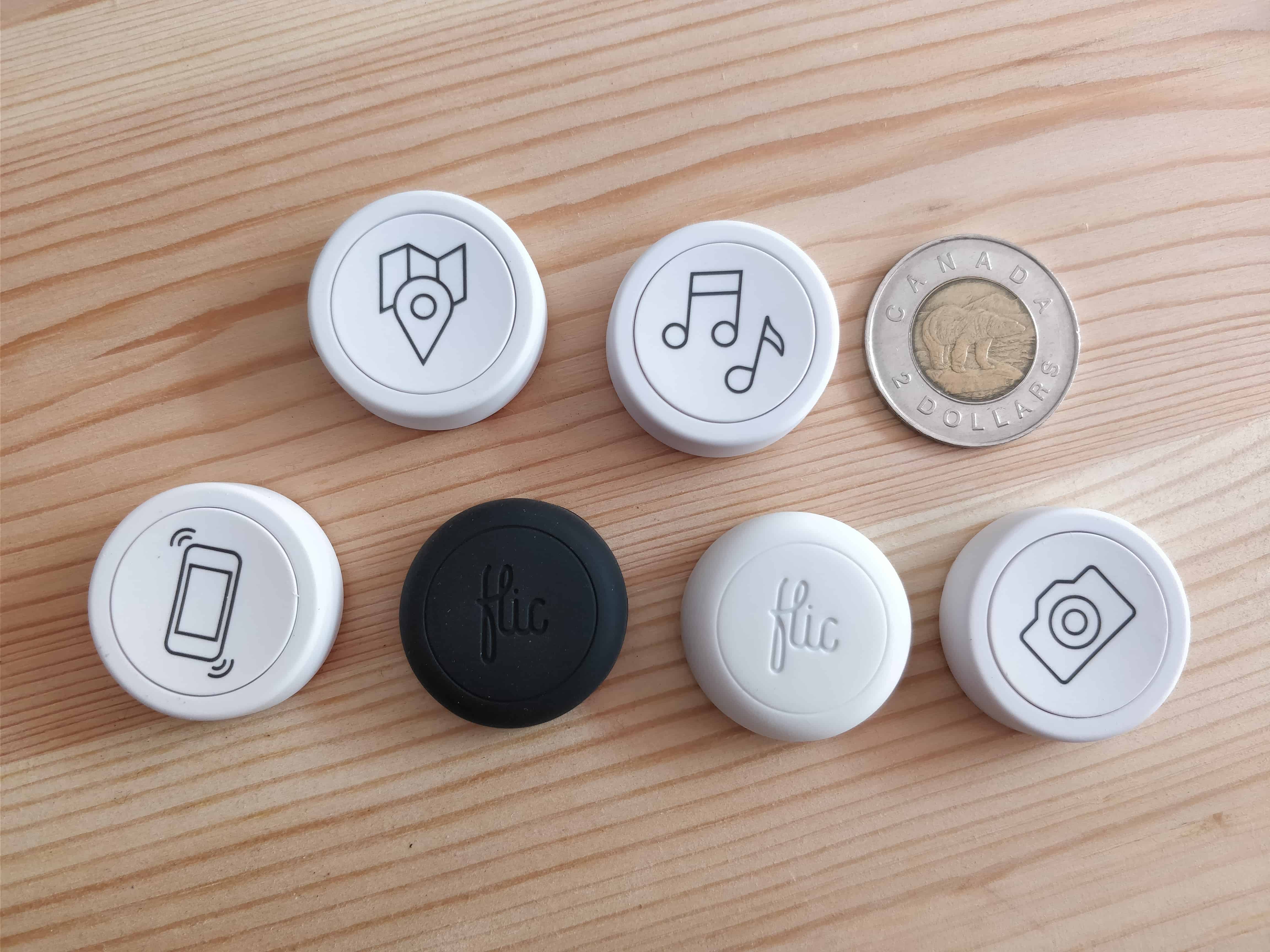 boutons flic bluetooth contrôle musique domotique