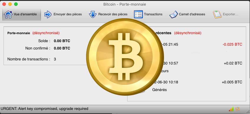 Bitcoins bitcoins porte-monnaie portefeuille