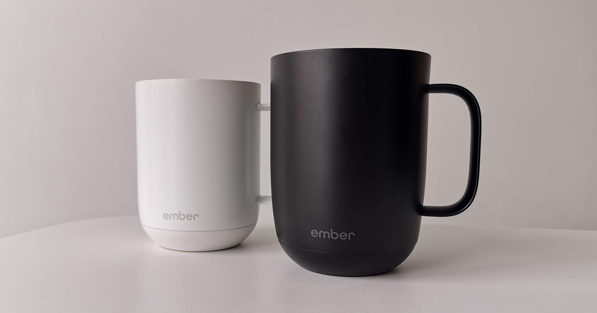 tasse ember mug chauffante 10 et 14 onces