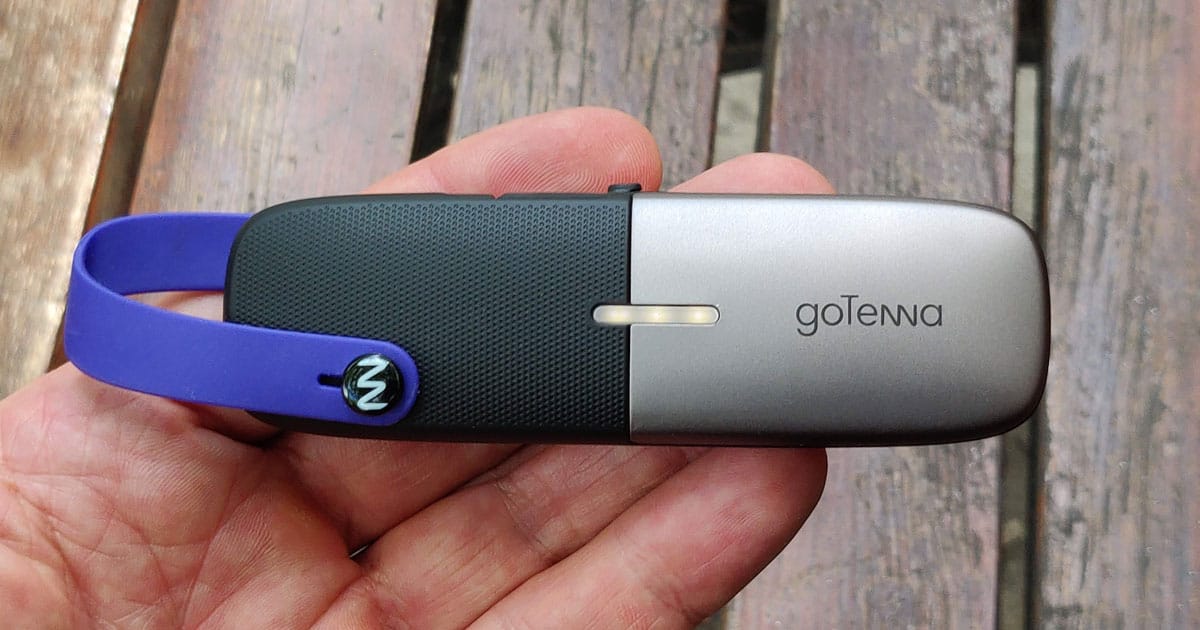 gotenna connexion sans-fil cellulaire