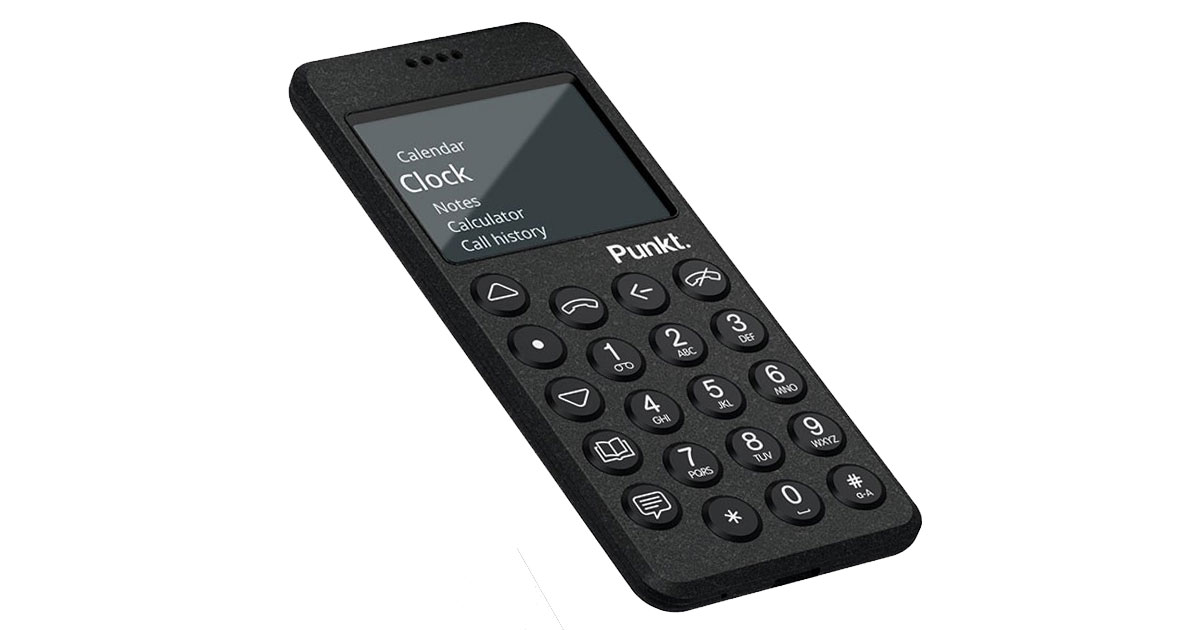 Punkt mp02 mp03 téléphone phone minimaliste minimalism