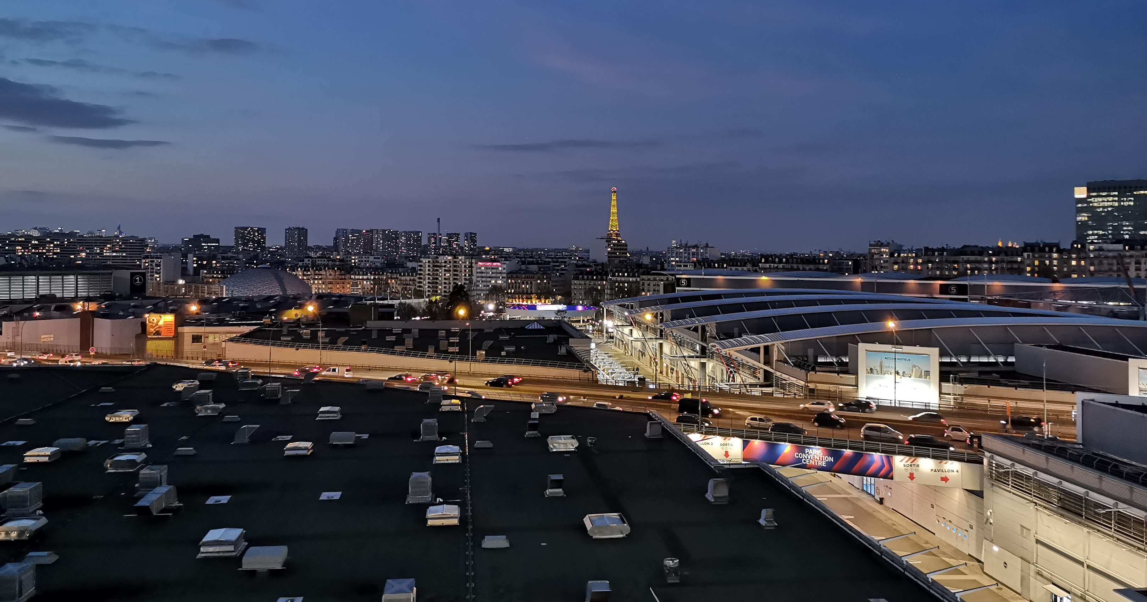 tour eiffel P30 Pro Huawei sans zoom