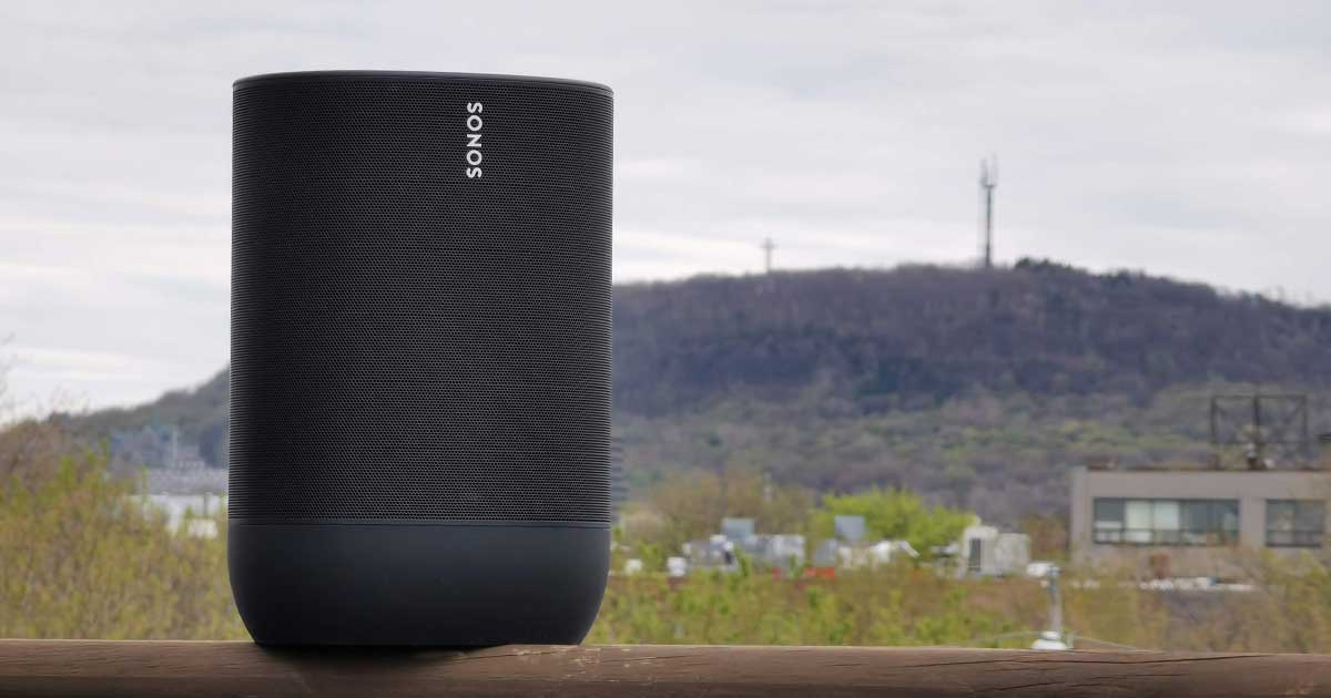 Sonos Move haut-parleur idée cadeau techno extérieur résistant aux intempéries
