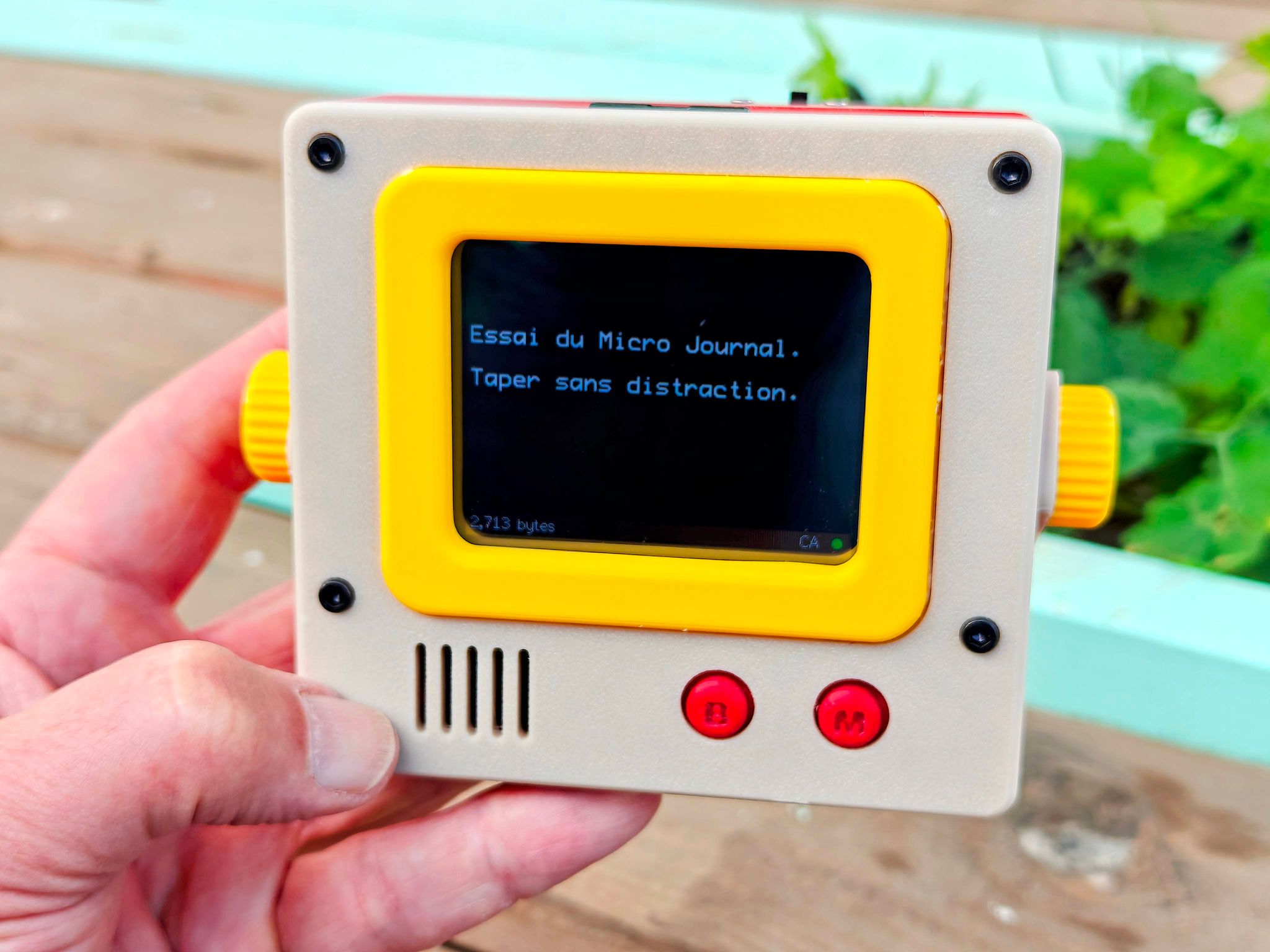 micro journal Tindie
